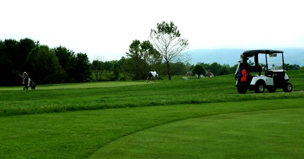 Trolley caddie en andere golf gear